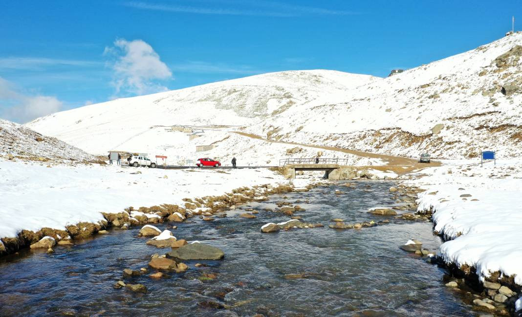 Trabzon'un yüksek kesimleri beyaz örtüyle kaplandı - Resim: 3